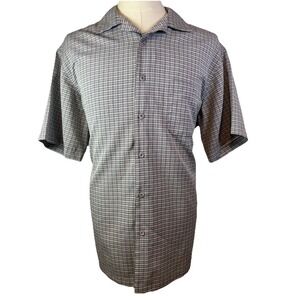 R&R Casual Men's XL Short Sleeve Microfiber Shirt
